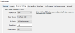 Preferences Settings